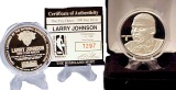 Larry Johnson Silver Coin