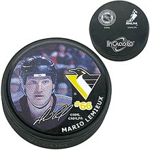 Inglasco Mario Lemieux Star Puck