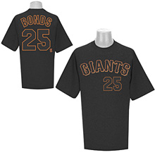 Majestic Athletic San Francisco Giants Barry Bonds Jersey T-Shirt
