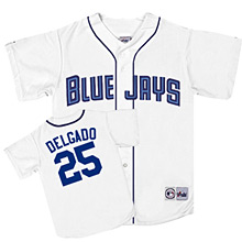 Majestic Athletic Toronto Blue Jays Carlos Delgado Replica Home Jersey