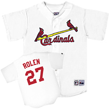 Majestic Athletic St. Louis Cardinals Scott Rolen Replica Home Jersey