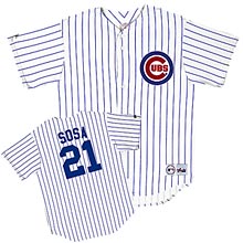 Majestic Athletic Chicago Cubs Sammy Sosa Youth Replica Home Jersey