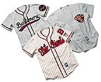 Negro League Baltimore Elite Giants 1949 Road Throwback Jersey With #28 (Roy Campanella) From Ebbets Field Flannels (Sizes Small - 2XL)