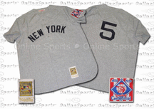 1939 New York Yankees Home Jersey From Mitchell & Ness, With #5 On Jersey (Joe DiMaggio)