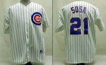 Sammy Sosa, Chicago Cubs #21 Replica Major League Baseball Jersey from Russell Athletic