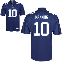 NFL Equipment New York Giants Customized Authentic Team Color Jersey