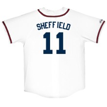 Majestic Athletic Atlanta Braves Customized Replica Home Jersey